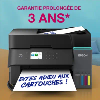 Epson EcoTank ET-3950 Jet d'encre A4 4800 x 1200 DPI 35 ppm Wifi - Multifonctions Jet d'encre - visuel 8