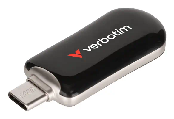 Verbatim 30225 lecteur USB flash 128 Go USB Type-C 3.2 Gen 1 (3.1 Gen 1) Noir - Carte Mémoire - visuel 2