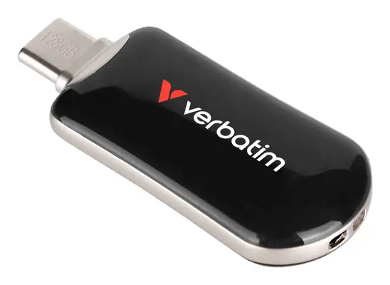Verbatim 30225 lecteur USB flash 128 Go USB Type-C 3.2 Gen 1 (3.1 Gen 1) Noir - Carte Mémoire - visuel 3