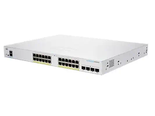 Cisco CBS250-24P-4GEU-RF commutateur réseau Géré L2/L3 Gigabit Ethernet (10/100/1000) Argent - Switchs et Hubs - visuel 1