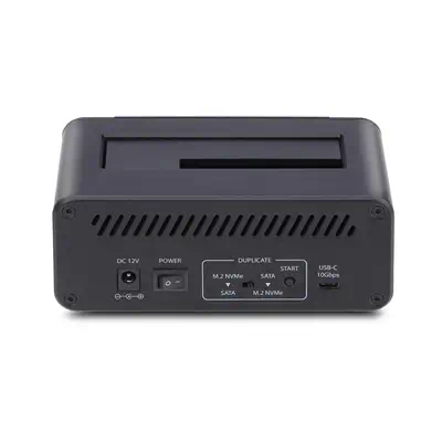 Duplicateur de Disque M.2 NVMe vers 2,5/3,5 » SATA, Clonage/Dock de Disque SSD Autonome à Deux Baies - StarTech - Disque dur SSD - visuel 4