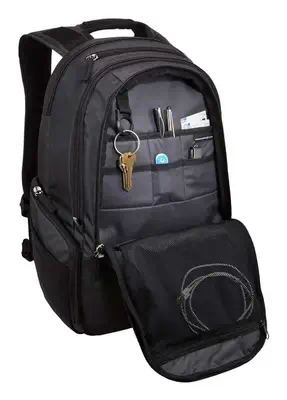 Case Logic InTransit RBP414 Black 35,8 cm (14.1") Sac à dos Noir - Sacoche & Housse - visuel 8