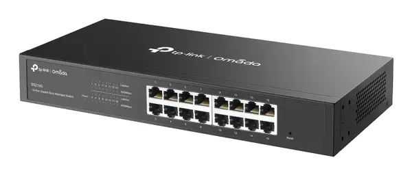 TP-Link Omada ES216G commutateur réseau Géré L2 Gigabit Ethernet (10/100/1000) Noir - Switchs et Hubs - visuel 3