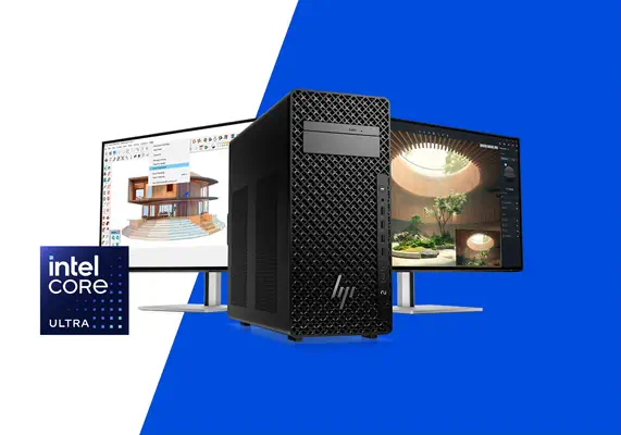 HP C67JTET PC/poste de travail Intel Core Ultra 7 265 32 Go DDR5-SDRAM NVIDIA RTX A1000 Windows 11 P - Unité Centrale - visuel 10
