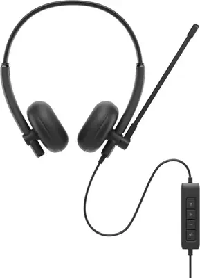 DELL WH125 Casque Avec fil Arceau Appels/Musique USB Dell - visuel 1 - hello RSE - Connectivité en toute simplicité