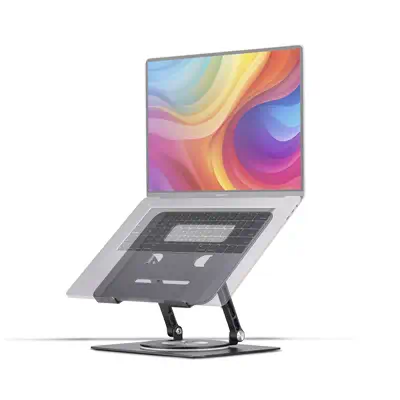 Support Rotatif pour PC Portable, Base Pivotante à 360&deg;, Support Rotatif pour Bureau, Hauteur et - StarTech - Accessoires Tablette - visuel 4
