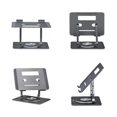 Support Rotatif pour PC Portable, Base Pivotante à 360&deg;, Support Rotatif pour Bureau, Hauteur et - StarTech - Accessoires Tablette - visuel 3