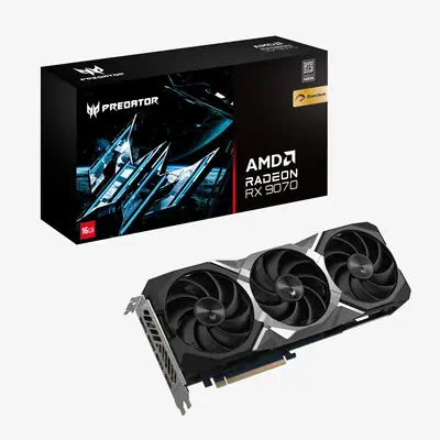 Predator BiFrost Radeon RX 9070 OC 16GB - Acer - Carte graphique - visuel 1