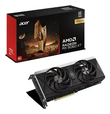 Acer Nitro Radeon RX 9060 XT OC AMD 16 Go GDDR6 - Carte graphique - visuel 1