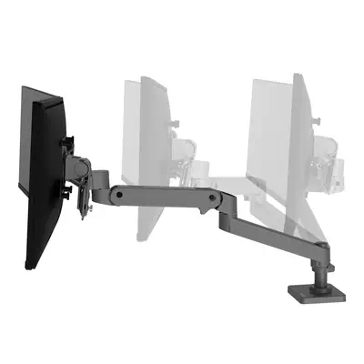Ergotron LX Pro Series 45-684-293 support d'écran plat pour bureau 68,6 cm (27") Gris - Accessoire ENI, TBI et VPI - visuel 5