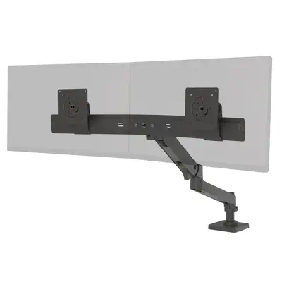 Ergotron LX Pro Series 45-684-293 support d'écran plat pour bureau 68,6 cm (27") Gris - Accessoire ENI, TBI et VPI - visuel 7
