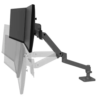 Ergotron LX Pro Series 45-684-293 support d'écran plat pour bureau 68,6 cm (27") Gris - Accessoire ENI, TBI et VPI - visuel 8