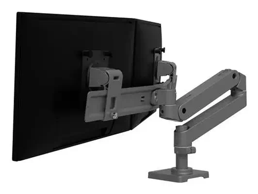 Ergotron LX Pro Series 45-684-293 support d'écran plat pour bureau 68,6 cm (27") Gris - Accessoire ENI, TBI et VPI - visuel 1