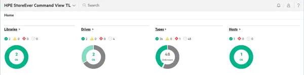 StoreEver MSL6480 Command View for Tape Libraries - HP - visuel 1 - hello RSE - Gestion simplifiée de la bibliothèque