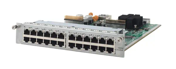 Networking Comware MSR 24-port Gig-T Switch HMIM Module - HP - Service et Support - visuel 1