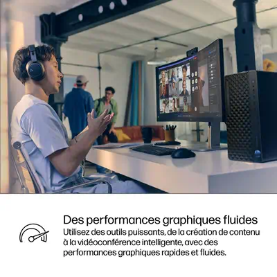 EliteDesk 8 Tower G1i AI Wolf Pro Security Edition - HP - Unité Centrale - visuel 8