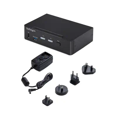 Switch KVM DisplayPort 2 Ports, 4K 60 Hz, DP 1.2, Gestion EDID, Hub USB 3.0 2 Ports, 4 Ports USB HID - StarTech - Accessoire Réseau - visuel 7