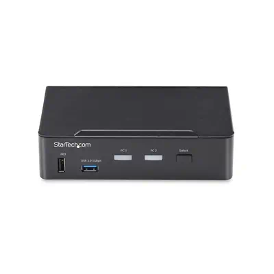 Switch KVM DisplayPort 2 Ports, 4K 60 Hz, DP 1.2, Gestion EDID, Hub USB 3.0 2 Ports, 4 Ports USB HID - StarTech - Accessoire Réseau - visuel 4
