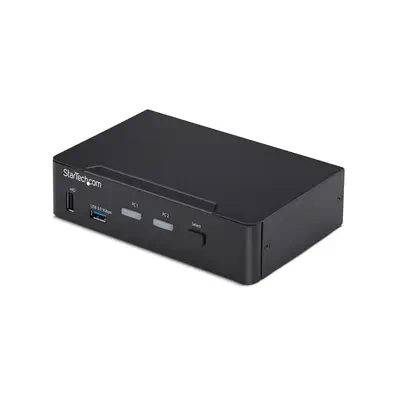 Switch KVM DisplayPort 2 Ports, 4K 60 Hz, DP 1.2, Gestion EDID, Hub USB 3.0 2 Ports, 4 Ports USB HID - StarTech - Accessoire Réseau - visuel 1