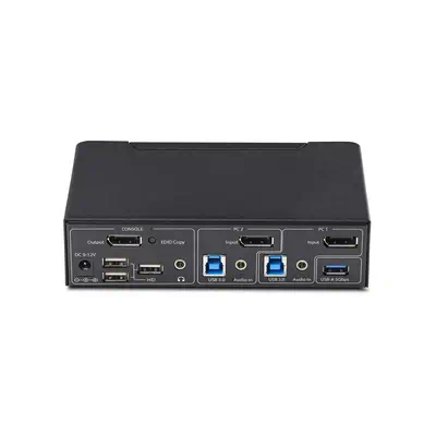 Switch KVM DisplayPort 2 Ports, 4K 60 Hz, DP 1.2, Gestion EDID, Hub USB 3.0 2 Ports, 4 Ports USB HID - StarTech - Accessoire Réseau - visuel 3
