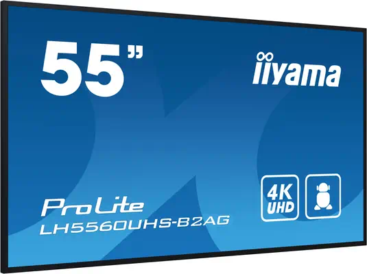 iiyama LH5560UHS-B2AG Écran d'affichage dynamique Carte A numérique 139,7 cm (55") LED Wifi 500 cd/m - Affichage dynamique - visuel 5