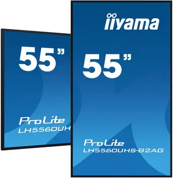 iiyama LH5560UHS-B2AG Écran d'affichage dynamique Carte A numérique 139,7 cm (55") LED Wifi 500 cd/m livraison rapide