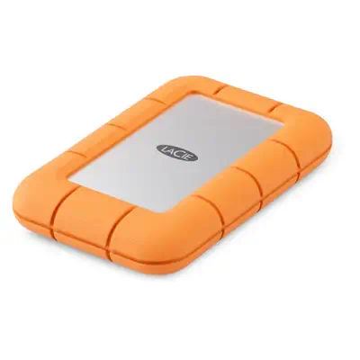 LaCie STND1000400 disque dur externe 1 To USB Type-C 3.2 Gen 1 (3.1 Gen 1) Gris, Orange - Disque dur SSD - visuel 2
