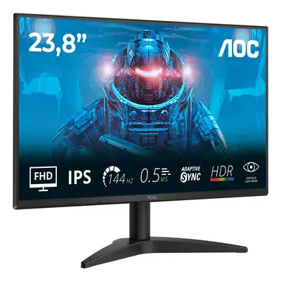AOC 24B36X écran plat de PC 60,5 cm (23.8") 1920 x 1080 pixels Full HD LED Noir - Ecran Ordinateur - visuel 2