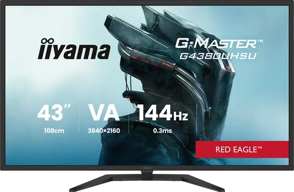 iiyama G-MASTER G4380UHSU-B2 écran plat de PC 108 cm (42.5") 3840 x 2160 pixels 4K Ultra HD LED Noir - Ecran Ordinateur - visuel 2