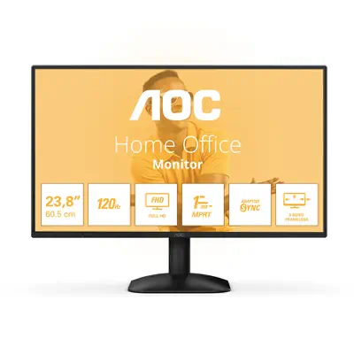 AOC 24B31H LED display 60,5 cm (23.8") 1920 x 1080 pixels Full HD Noir - Ecran Ordinateur - visuel 1