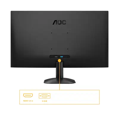 AOC B3 27B31H LED display 68,6 cm (27") 1920 x 1080 pixels Full HD Noir - Ecran Ordinateur - visuel 3