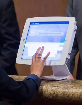 Compulocks Space 360 support antivol pour tablettes Blanc 27,7 cm (10.9") - Accessoires Tablette - visuel 3