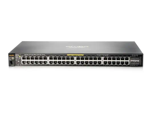 HPE Aruba 2530 48 PoE+ Géré L2 Fast Ethernet (10/100) Connexion Ethernet, supportant l'alimentation  - Service et Support - visuel 1