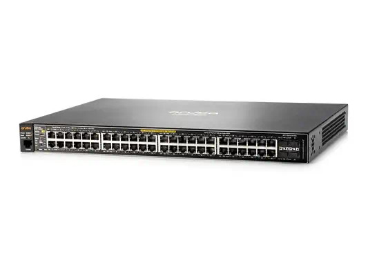 HPE Aruba 2530 48 PoE+ Géré L2 Fast Ethernet (10/100) Connexion Ethernet, supportant l'alimentation  - Service et Support - visuel 2