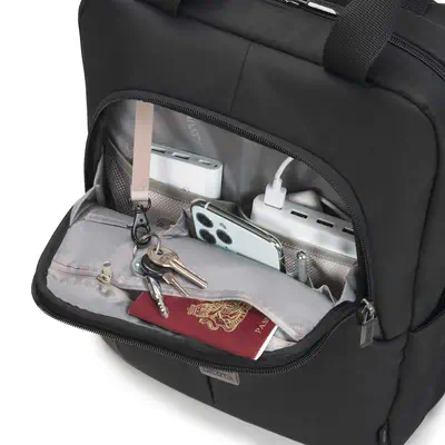 DICOTA ECO Slim PRO 35,8 cm (14.1") Sac à dos Noir - Dicota - Sacoche & Housse - visuel 6
