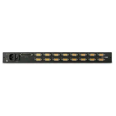 Console LCD pour rack 17" avec commutateur KVM analogique intégré 16 ports - APC - Switchs et Hubs - visuel 3