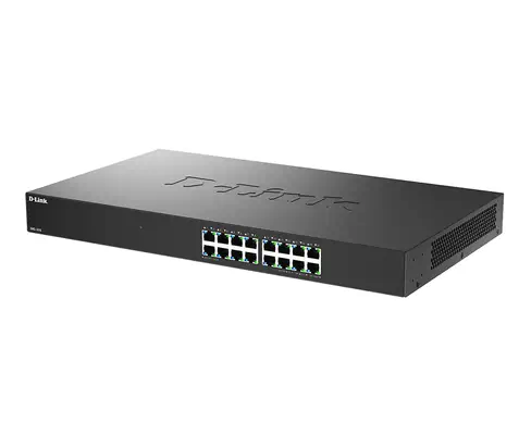 D-Link DMS-1016 Non-géré L2+ 2.5G Ethernet (100/1000/2500) Noir - Switchs et Hubs - visuel 3