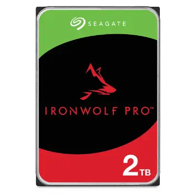 Seagate IronWolf Pro ST2000NT001 disque dur 2 To 7200 tr/min 256 Mo 3.5" - Disque dur Interne - visuel 1