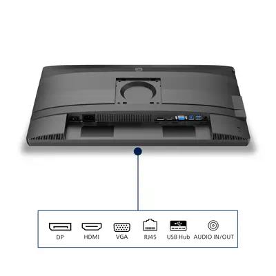 Philips 4000 series 24B2N4200/00 écran plat de PC 60,5 cm (23.8") 1920 x 1080 pixels Full HD LCD Gri - Ecran Ordinateur - visuel 6