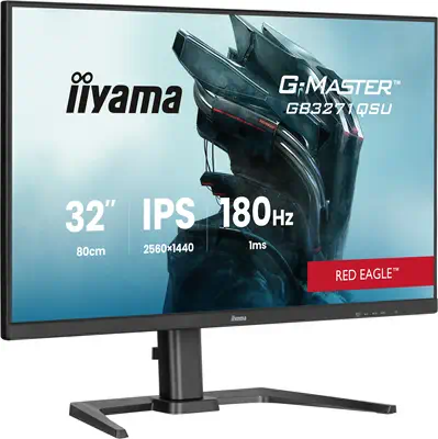 iiyama GB3271QSU-B2 écran plat de PC 80 cm (31.5") 2560 x 1440 pixels Quad HD LED Noir - Ecran Ordinateur - visuel 1