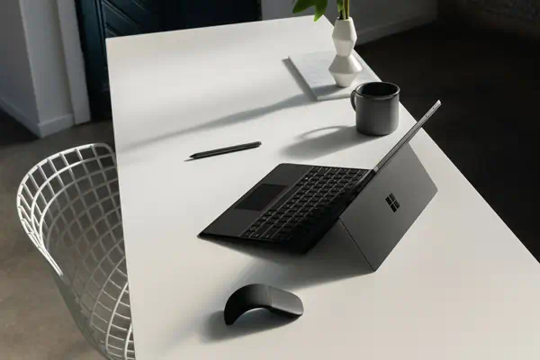 Microsoft Surface Arc Mouse souris Voyage Ambidextre Bluetooth BlueTrack 1800 DPI - Souris - visuel 8