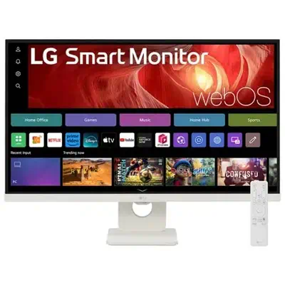 LG 27U731SA-W écran plat de PC 68,6 cm (27") 3840 x 2160 pixels 4K Ultra HD LCD Blanc - Ecran Ordinateur - visuel 1