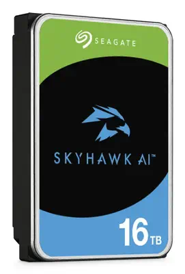 Seagate SkyHawk AI ST16000VE005 disque dur 16 To 7200 tr/min 512 Mo 3.5" Série ATA III - Disque dur Interne - visuel 3