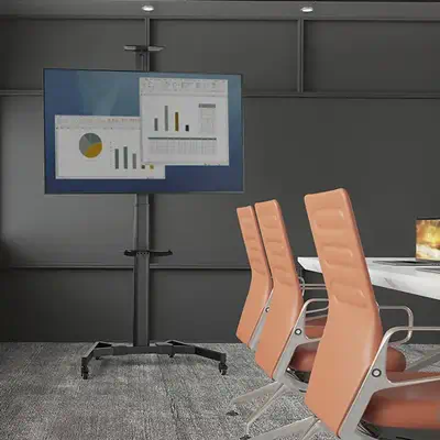 Fellowes 100136877 support d'écran plat pour bureau 177,8 Fellowes - visuel 1 - hello RSE - Facilité de déplacement