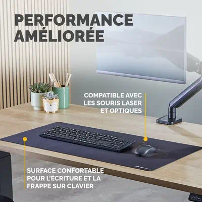 Fellowes Breyta sous-mains Noir - Tapis - visuel 7