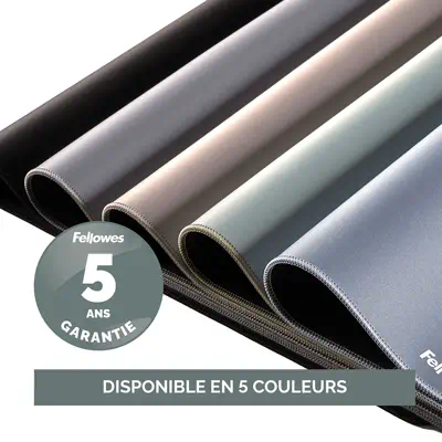 Fellowes Breyta sous-mains Tissu, Polyester, Caoutchouc Gris - Tapis - visuel 9