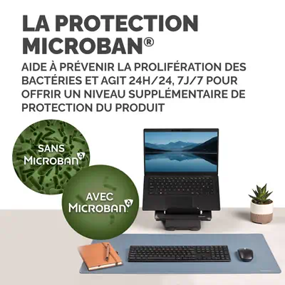 Fellowes Breyta sous-mains Bleu - Tapis - visuel 4