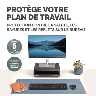 Fellowes Breyta sous-mains Bleu - Tapis - visuel 6