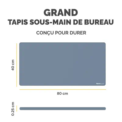 Fellowes Breyta sous-mains Bleu - Tapis - visuel 3