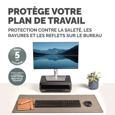Fellowes Breyta sous-mains Sable - Tapis - visuel 5